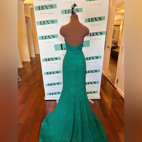 Jovani Glitter Gown - Picture 4 of 8